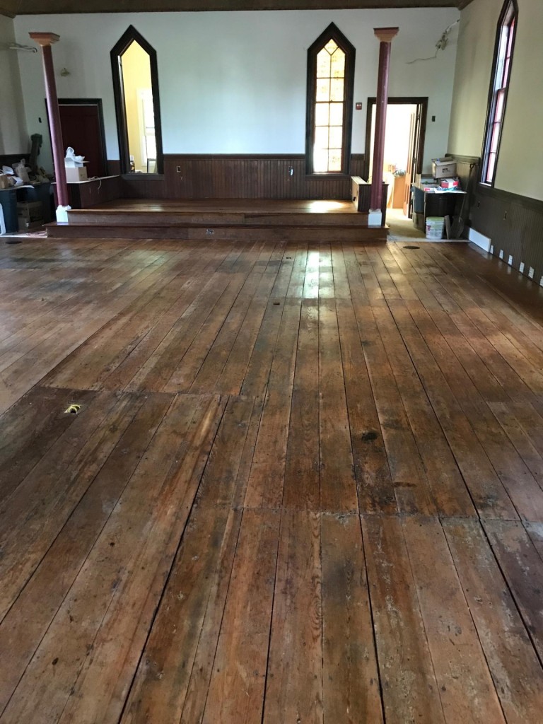 150 year old pine floors