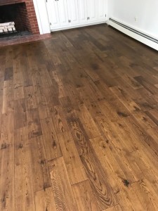 6" white oak hardwood flooring