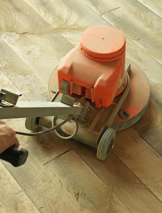 hardwood floor refinisher