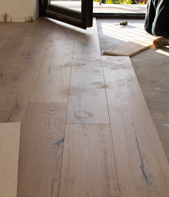 hardwood flooring installation