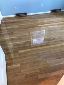 White Oak Flooring with oil-based finish