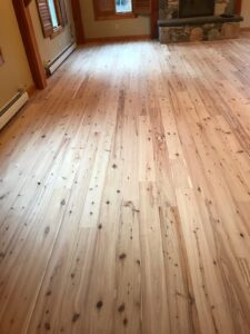 Before photo of floors