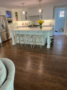 New floor for kitchen