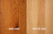 red oak vs white oak