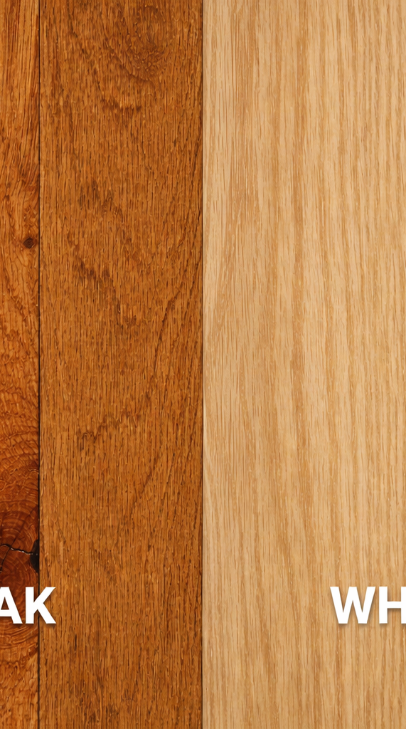 red oak vs white oak