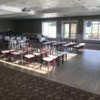 3-in quarter sawn white oak finished with classic grey stain Bona traffic finish. (2)