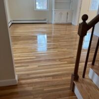 White oak flooring with Oil Based Finished
