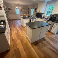 7 White Oak Flooring Finished with Miracle Oil Buffed On Finish