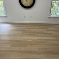 4" White Oak Finished with Bona Clear Sealer