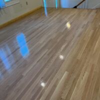 2" White Oak Bona Natural Sealer