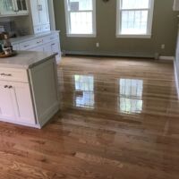 Red oak flooring finished with oil based polyurethane (2)