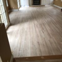 Brand New 2 1/4" White Oak floors installed in Wayland
